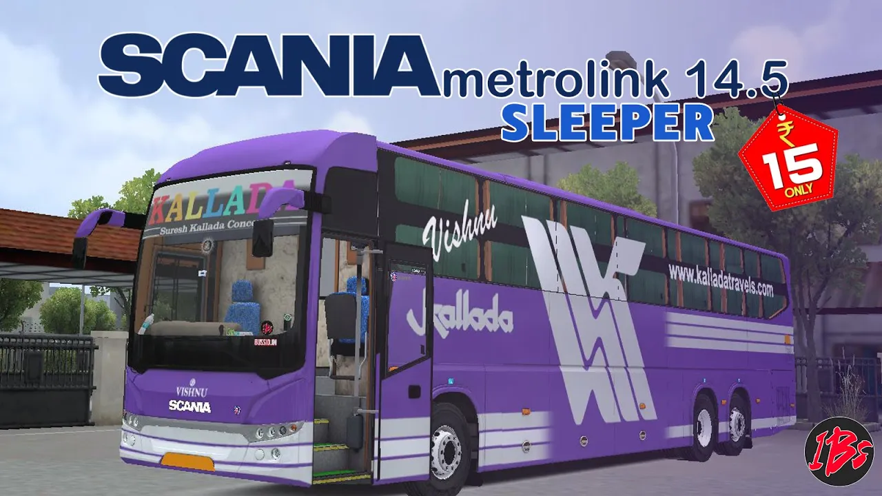 Scania Metrolink 14.5 mtr Sleeper